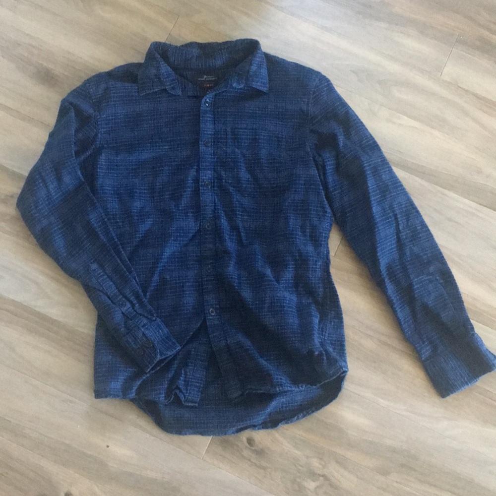 Marc Anthony Men’s Flannel Dress Shirt Slim Fit S